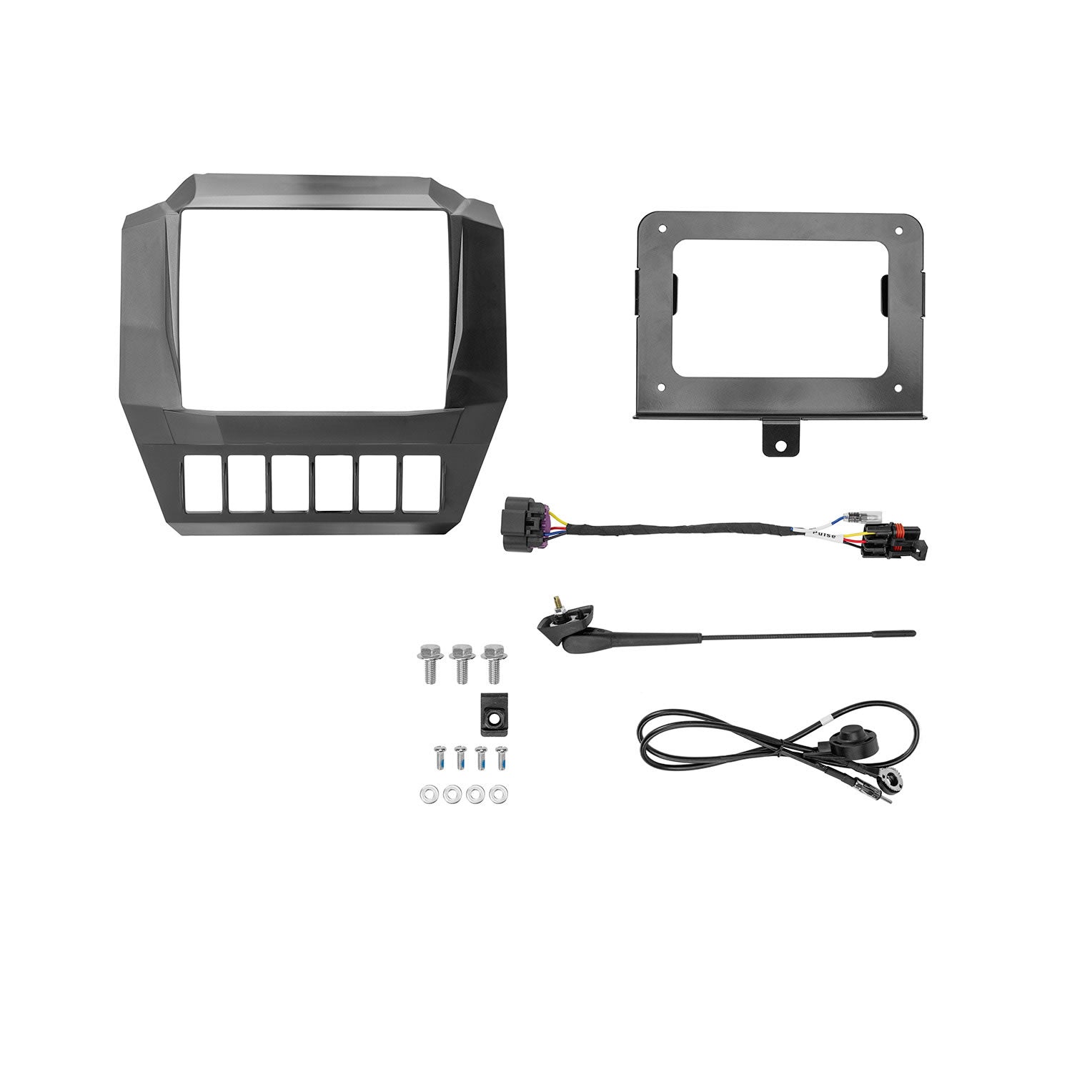 MBQRP-DASH-2 Polaris RZR (Pro XP 2025-2026 / Pro S 2025-2026 / Pro R 2025 only) Tuned GMR-7V1.2 Source Unit Dash Installation Kit