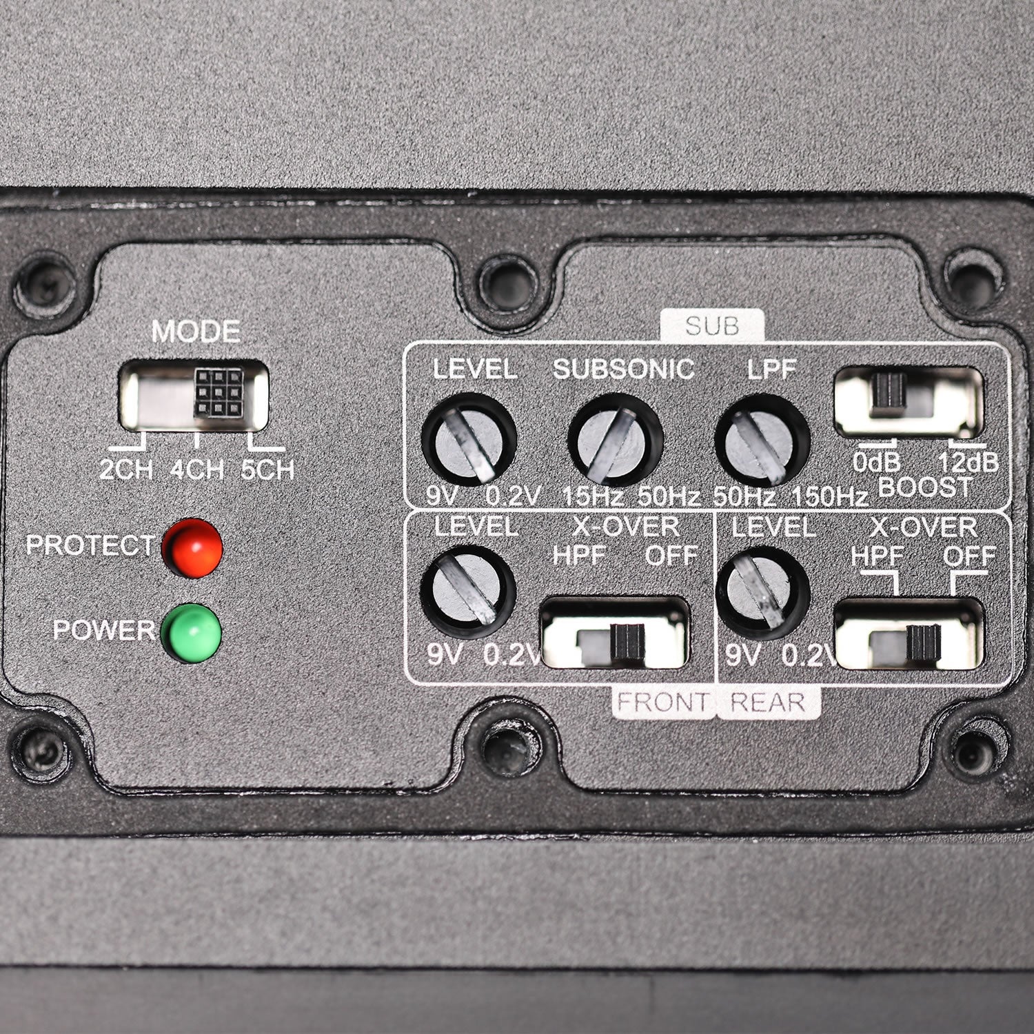 DA2-500.5D Discus 500 Watt Waterproof 5 Channel Amplifier