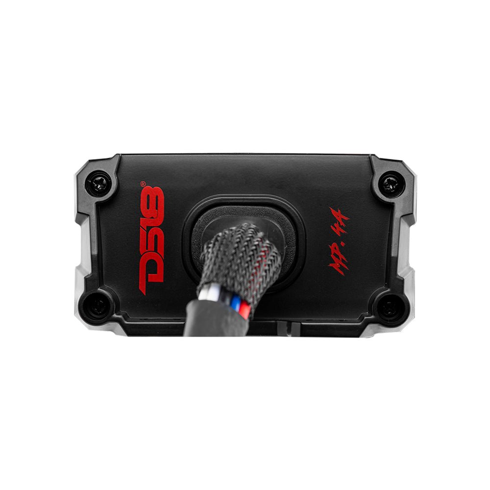 MP 4 x 4" Wakeboard Tower Speakers Package Amplifier And Bluetooth Audio Receiver 100 Watts Rms - DS18