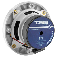 MP 4" 2-Way Coaxial Marine Speaker 50 Watts Rms 4-Ohm - DS18