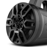 MP 4" Amplified With Bluetooth Wakeboard Tower Speakers 40 Watts Rms -Black - DS18