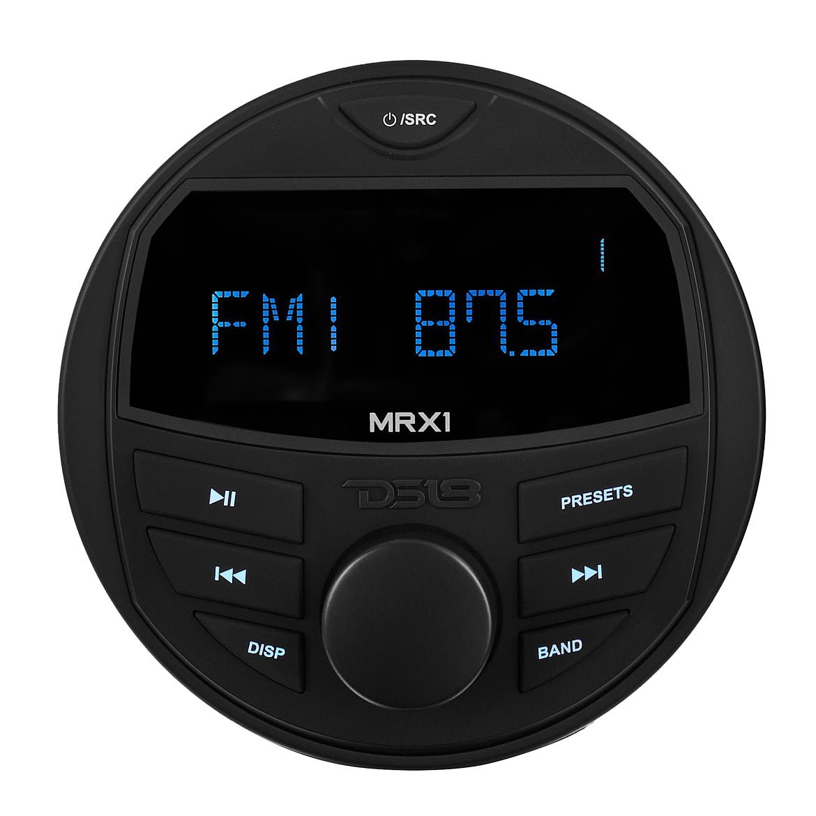 Marine and Powersports Headunit 2.75" LCD screen , 1 Zone, 4 volts Output, BT, RDS 4 X 40 Watts - DS18