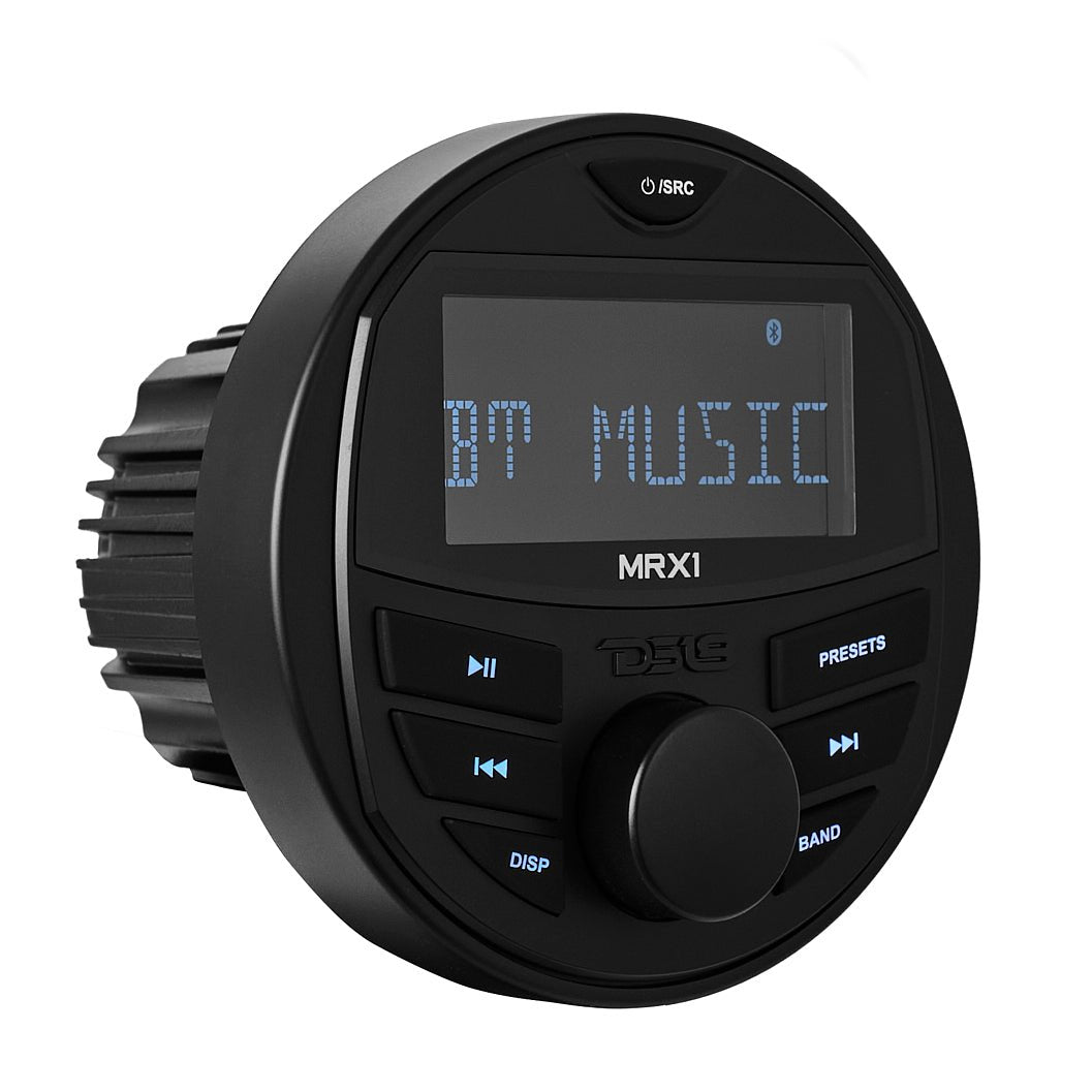 Marine and Powersports Headunit 2.75" LCD screen , 1 Zone, 4 volts Output, BT, RDS 4 X 40 Watts - DS18