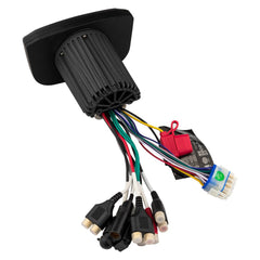 Marine and Powersports Headunit 3" LCD screen , 2 Zones, 4 volts Output, BT, RDS 4X50 Watts - DS18