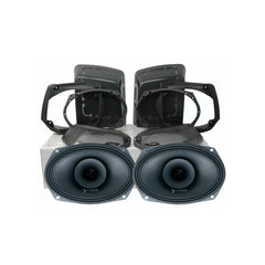 1998-2013 Harley Davidson Cut-In Lid Kit with MP692 Speakers (2 ohm ) - MSMP692LK13
