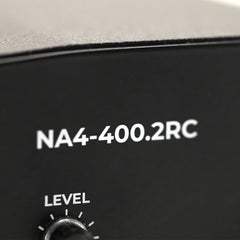 NA4-400.2RC Nautic 400 Watt Waterproof 2 Channel Amplifier