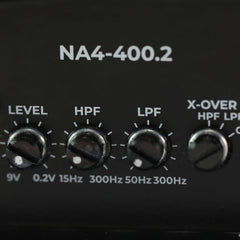 NA4-400.2 Nautic 400 Watt Waterproof 2 Channel Amplifier