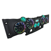 Jeep JK/JKU Loaded Sound Bar - 4x 8” NVY-M8 Speakers, 4x Digital Bullet Tweeters, 2x PRO-DRNSC Drivers & LED Lighting - DS18