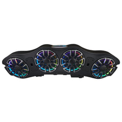 Jeep JL/JLU/JT 2024-Up Loaded Sound Bar - 4x 8” NVY-M8 Speakers and LED Lighting - DS18