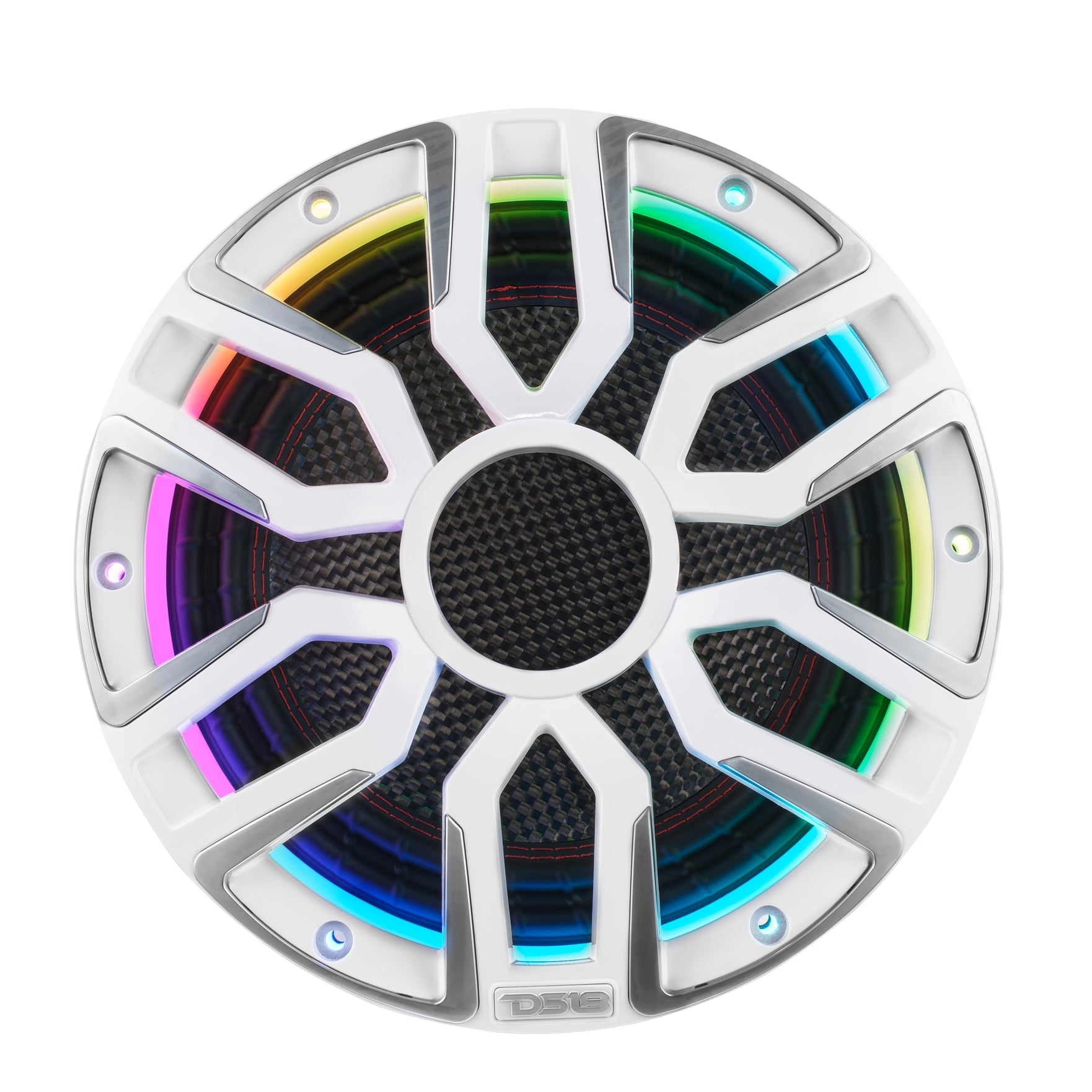 10” Neodymium Marine & Powersports Subwoofer With Carbon Fiber Cone | 600W RMS 4-Ohm - DS18