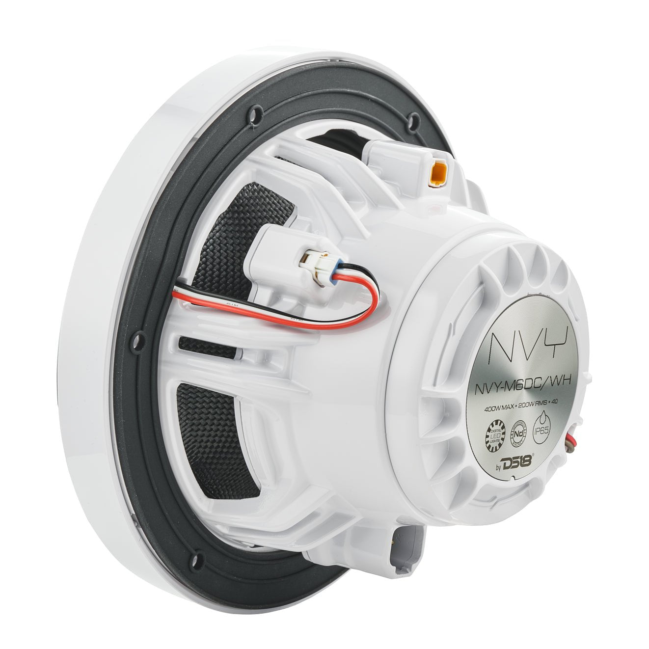 6.5” Marine Grade Hybrid Coaxial Speaker With Neodymium Magnet, Kevlar Cone, and Compression Driver | 200W RMS 4-Ohm - DS18