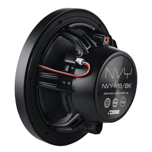 8” Marine Coaxial Speaker With Kevlar Cone, Bullet Tweeter, Neodymium Magnet, and Digital LED Lights | 200W RMS 4-Ohm - DS18