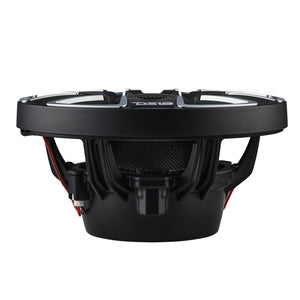 8” Marine Coaxial Speaker With Kevlar Cone, Bullet Tweeter, Neodymium Magnet, and Digital LED Lights | 200W RMS 4-Ohm - DS18