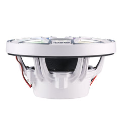 8” Marine Coaxial Speaker With Kevlar Cone, Bullet Tweeter, Neodymium Magnet, and Digital LED Lights | 200W RMS 4-Ohm - DS18