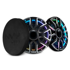 8" Marine Grade Hybrid Coaxial Speaker With Neodymium Magnet, Kevlar Cone, and Compression Driver | 200W RMS 4-Ohm - DS18