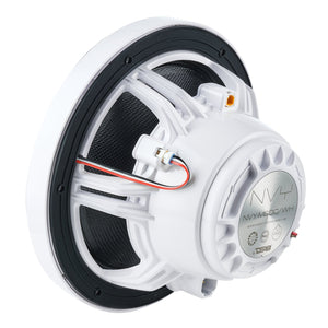 8" Marine Grade Hybrid Coaxial Speaker With Neodymium Magnet, Kevlar Cone, and Compression Driver | 200W RMS 4-Ohm - DS18