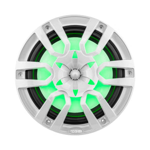 NXL 10" 2-Way Coaxial Marine Speaker with LED RGB Lights | 200W RMS 4-Ohm - DS18