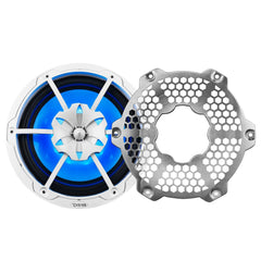 NXL 10" 2-Way Coaxial Marine Speaker with RGB LED Lights 200 Watts Rms 4-Ohm - DS18