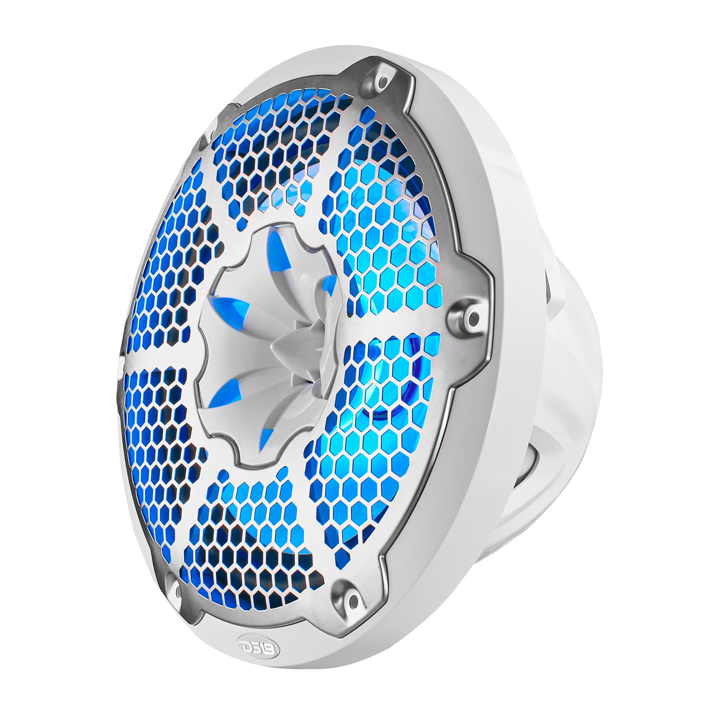 NXL 10" 2-Way Coaxial Marine Speaker with RGB LED Lights 200 Watts Rms 4-Ohm - DS18