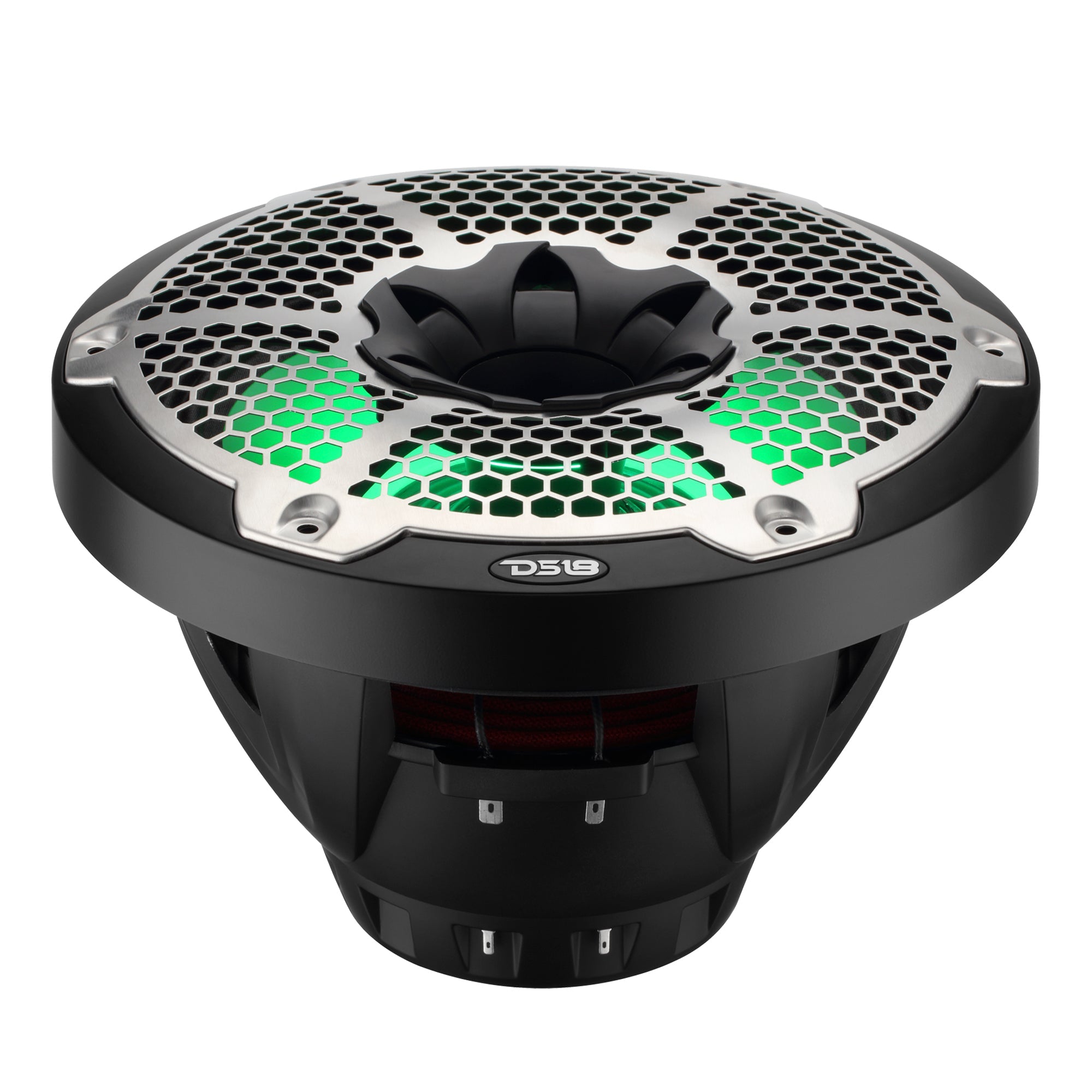 10” Marine 2-Way Hybrid Speaker with RGB LED, Compression Driver and Neodymium Magnet | 450W RMS 4-Ohm - DS18