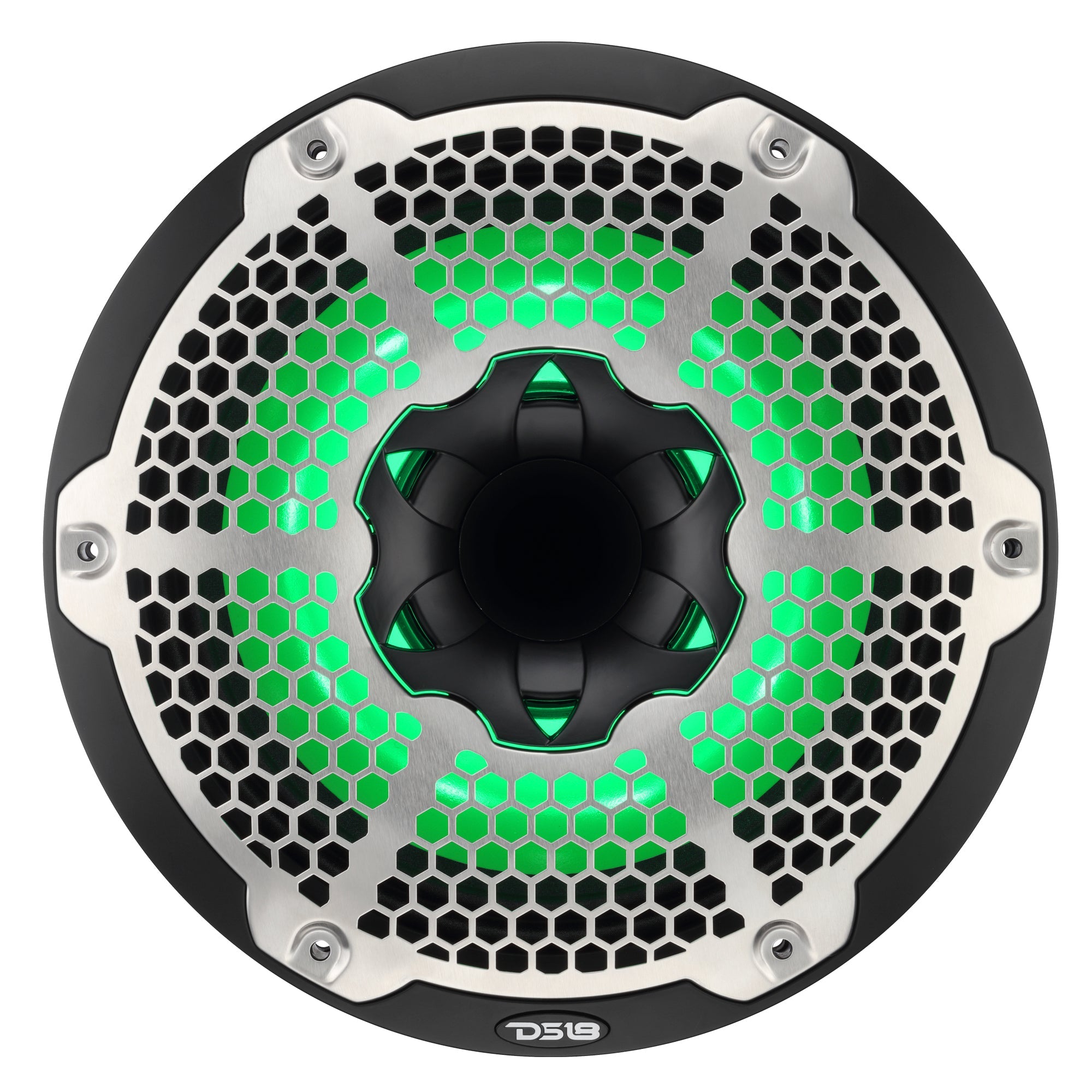 10” Marine 2-Way Hybrid Speaker with RGB LED, Compression Driver and Neodymium Magnet | 450W RMS 4-Ohm - DS18