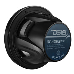 NXL 10" Marine Subwoofer with LED RGB Lights 300 Watts Rms SVC 4-Ohm - DS18