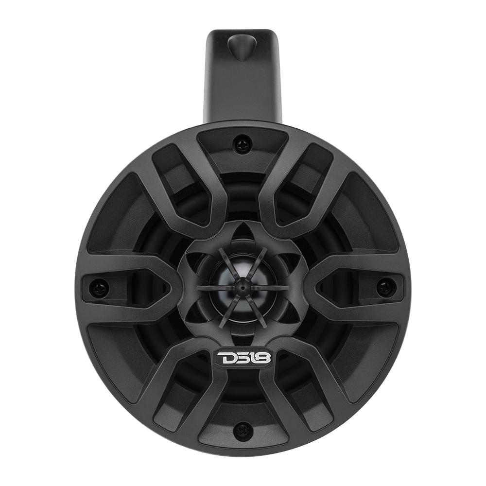 MP 4" Wakeboard Tower Speakers 50 Watts Rms -Black - DS18