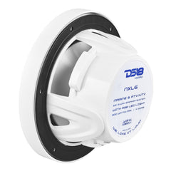 NXL 6.5" 2-Way Coaxial Marine Speaker with LED RGB Lights | 100W RMS 4-Ohm - DS18