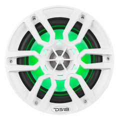 NXL 6.5" 2-Way Coaxial Marine Speaker with LED RGB Lights | 100W RMS 4-Ohm - DS18
