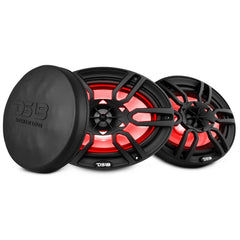 NXL 6x9" 2-Way Coaxial Marine Speaker with LED RGB Lights | 125W RMS 4-Ohm - DS18