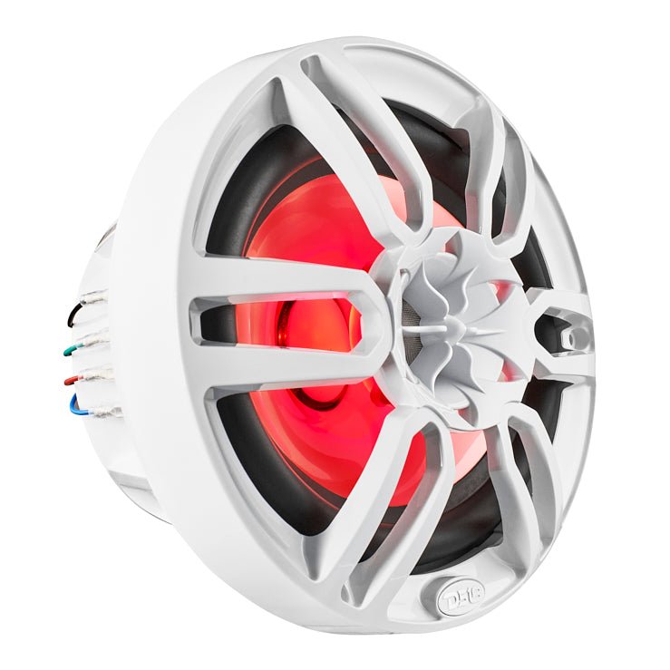 NXL 6x9" 2-Way Coaxial Marine Speaker with LED RGB Lights | 125W RMS 4-Ohm - DS18