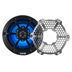 NXL 6.5" 2-Way Coaxial Marine Speaker with RGB LED Lights 100 Watts Rms 4-Ohm - DS18