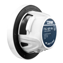 NXL 6.5" 2-Way Coaxial Marine Speaker With LED RGB Lights 100 Watts Rms 4-Ohm - DS18