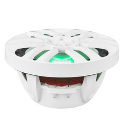 NXL 8" 2-Way Coaxial Marine Speaker with LED RGB Lights | 125W RMS 4-Ohm - DS18