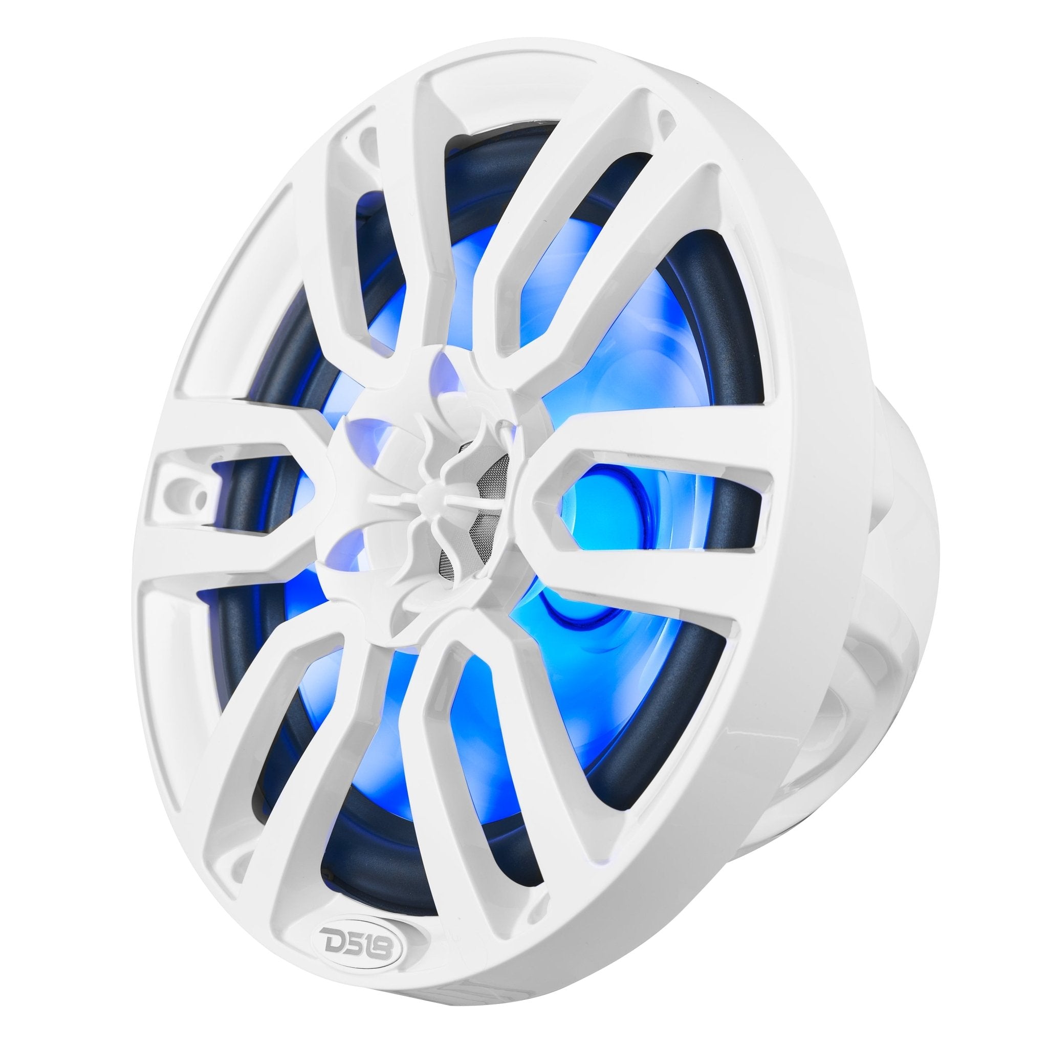 NXL 8" 2-Way Coaxial Marine Speaker with LED RGB Lights | 125W RMS 4-Ohm - DS18