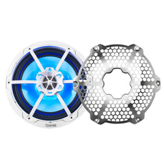 NXL 8" 2-Way Coaxial Marine Speaker With LED RGB Lights 125 Watts Rms 4-Ohm - DS18