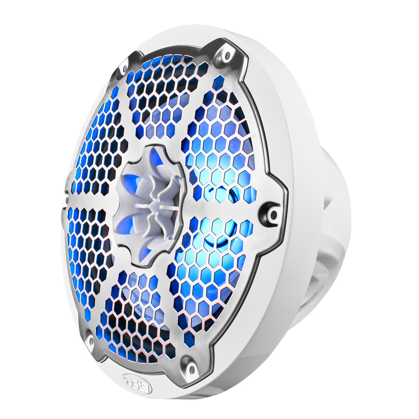 NXL 8" 2-Way Coaxial Marine Speaker With LED RGB Lights 125 Watts Rms 4-Ohm - DS18