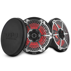 8” Marine 2-Way Hybrid Speaker with RGB LED, Compression Driver and Neodymium Magnet | 350W RMS 4-Ohm - DS18
