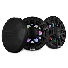 NXL 6.5" 2-Way Coaxial Marine Speaker with Bullet Tweeter and Digital Led Lights | 150W RMS 4-Ohm - DS18