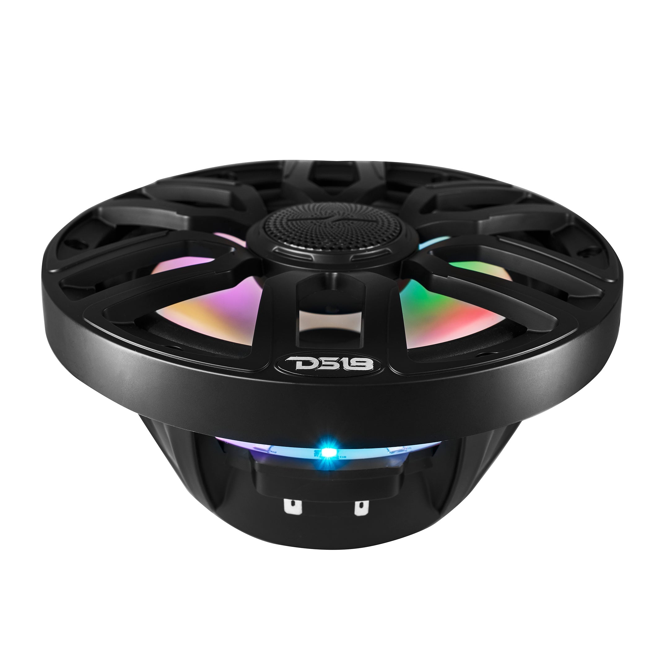 NXL 8" 2-Way Coaxial Marine Speaker with Bullet Tweeter and Digital Led Lights | 175W RMS 4-Ohm - DS18