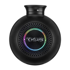 6.5" NXL-iQ Marine Short Tower Coaxial Speakers with Digital LED Lights, 150W RMS, 300W Max, 4-Ohm - DS18