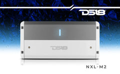 NXL 2-Channel Full-Range Class D IPX5 Marine Amplifier | 2 x 250W RMS @ 4-Ohm - DS18