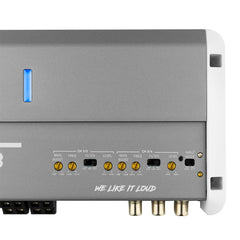 NXL 4-Channel Full-Range Class D IPX5 Marine Amplifier | 4 x 150W RMS @ 4-Ohm - DS18