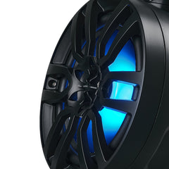 NXL 8" Pod 375W Speaker with Integrated RGB LED Lights (Pair) - Perfect for Jet Skis - DS18