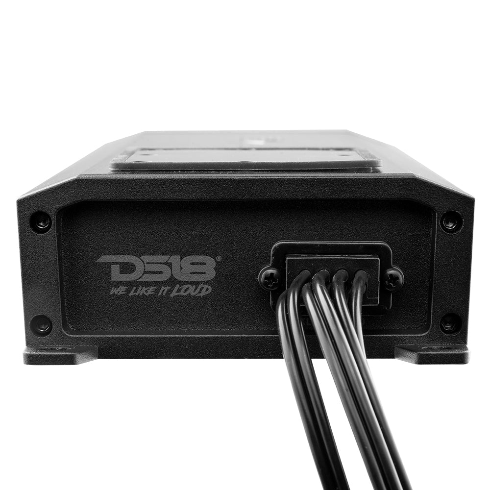 NXL 8-Channel Full-Range Class D IP67 Marine and Powersports Amplifier 8 x 150 Watts RMS @ 4-Ohm - DS18