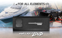 NXL 4-Channel Full-Range Class D IP67 Marine and Powersports Amplifier 4 x 200 Watts Rms @ 4-Ohm - DS18