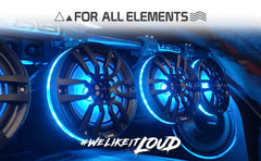 NXL 8" Marine and Powersports Empty Tower LED RGB Lights -Red - DS18