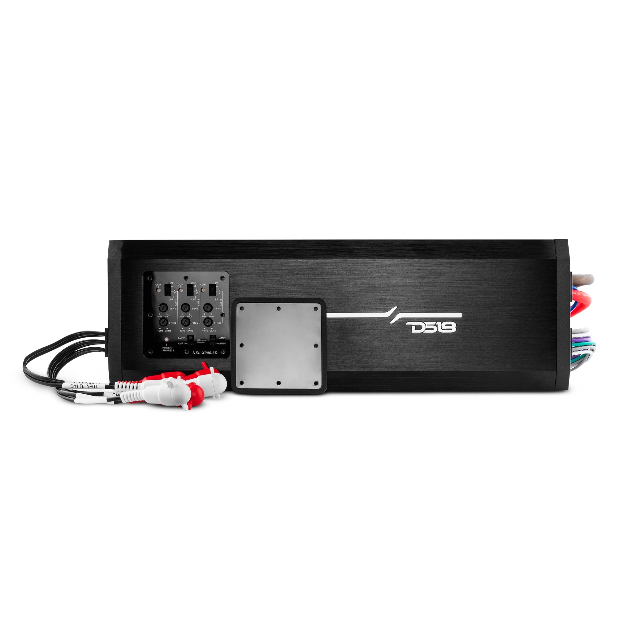 NXL 6-Channel Full-Range Class D IP67 Marine and Powersports Amplifier 6 x 150 Watts Rms @ 4-Ohm - DS18