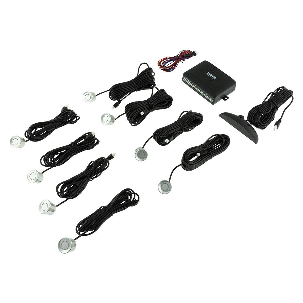 DS18 PRKDI8 8 Reverse Backup Sensors with Buzzer - DS18