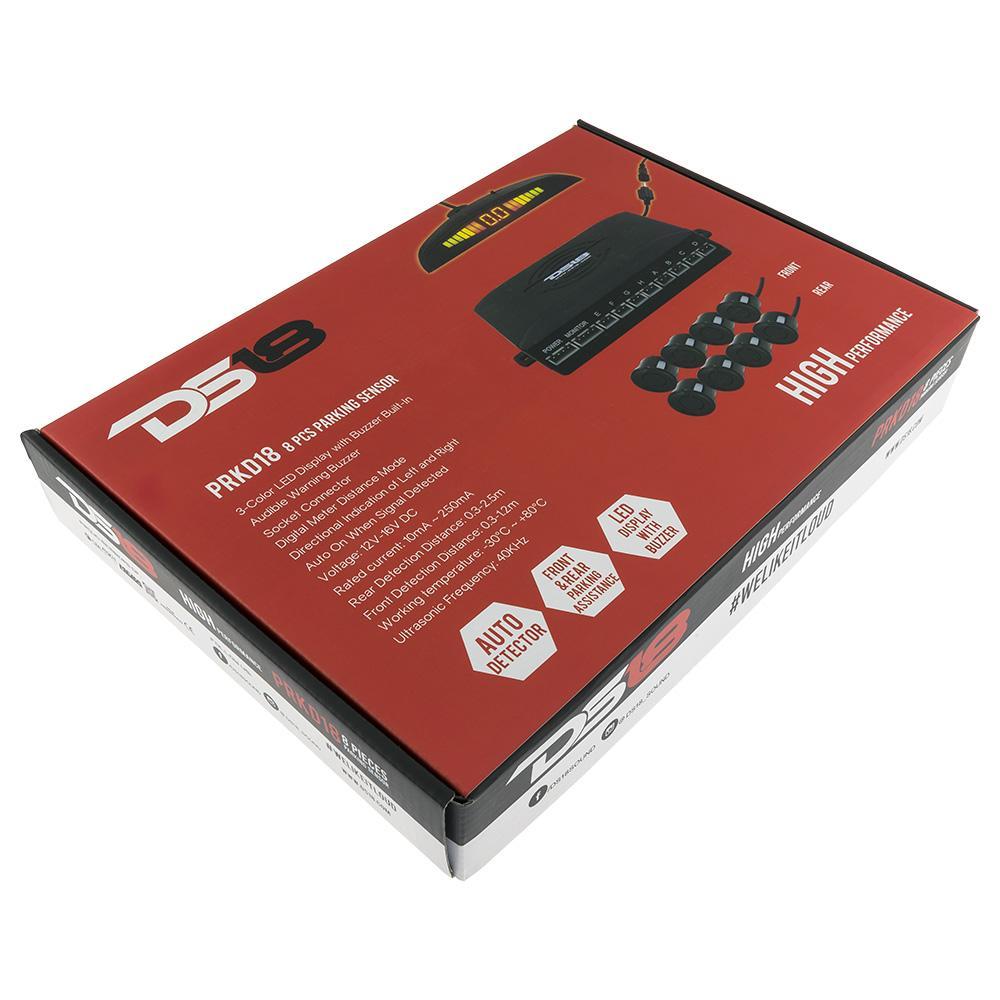 DS18 PRKDI8 8 Reverse Backup Sensors with Buzzer - DS18